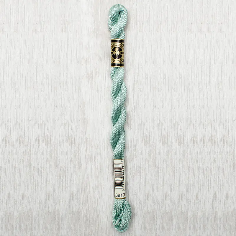 DMC Perle #5 3813 Light Blue Green