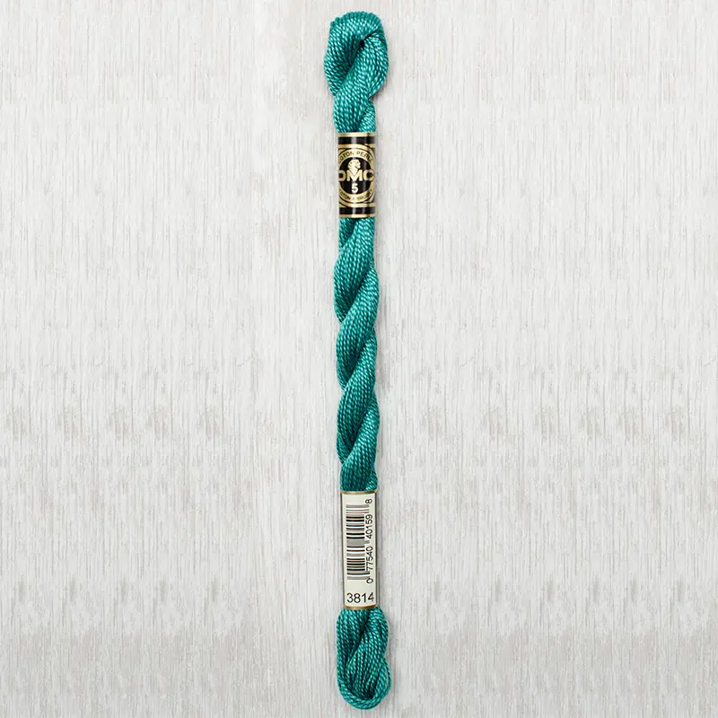 DMC Perle #5 3814 Aquamarine