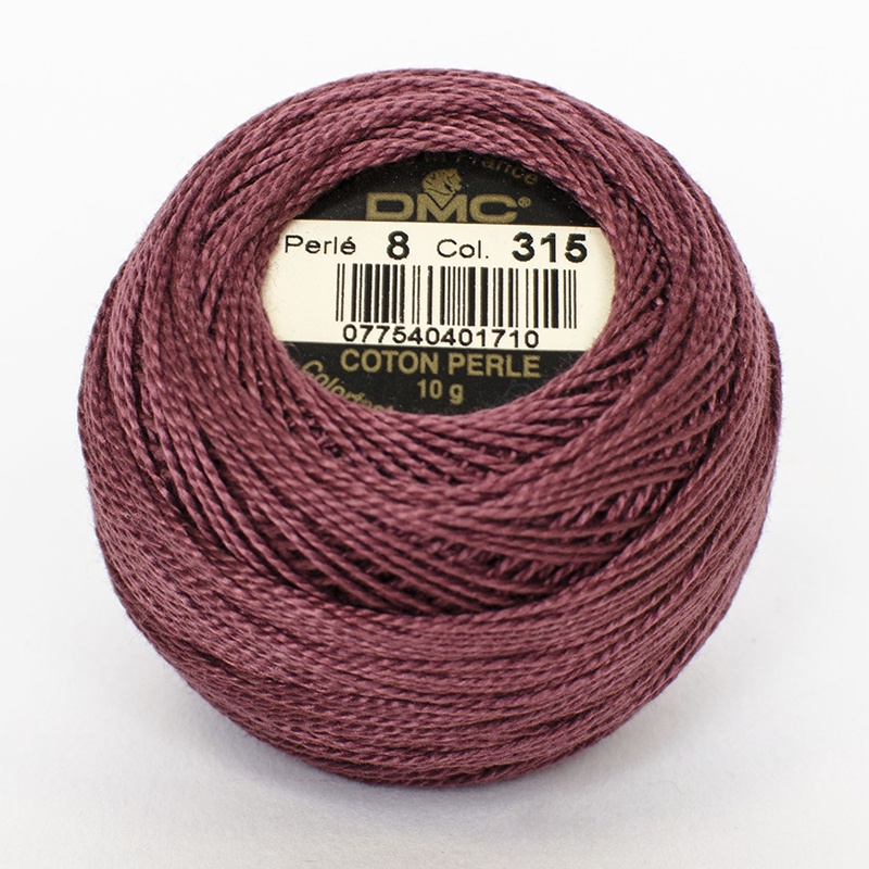 DMC Perle #8 0315 Medium Dark Antique Mauve