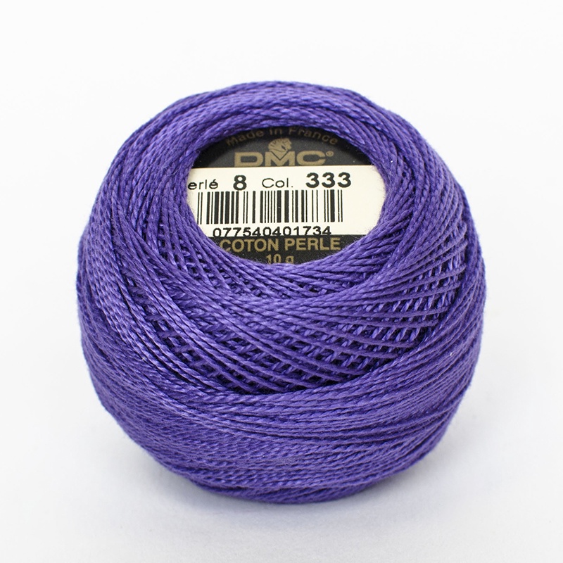 DMC Perle #8 0333 Very Dark Blue Violet