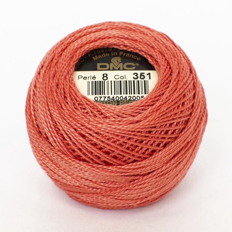 DMC Perle #8 0351 Coral