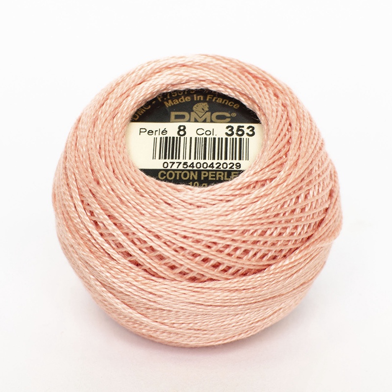 DMC Perle #8 0353 Peach