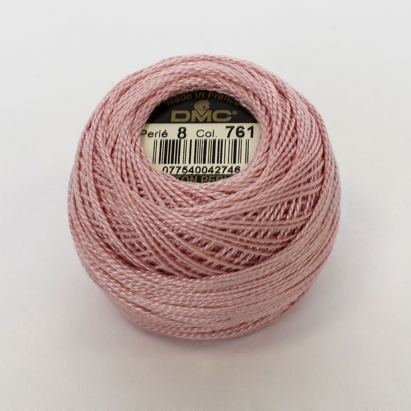 DMC Perle #8 0761 Light Salmon