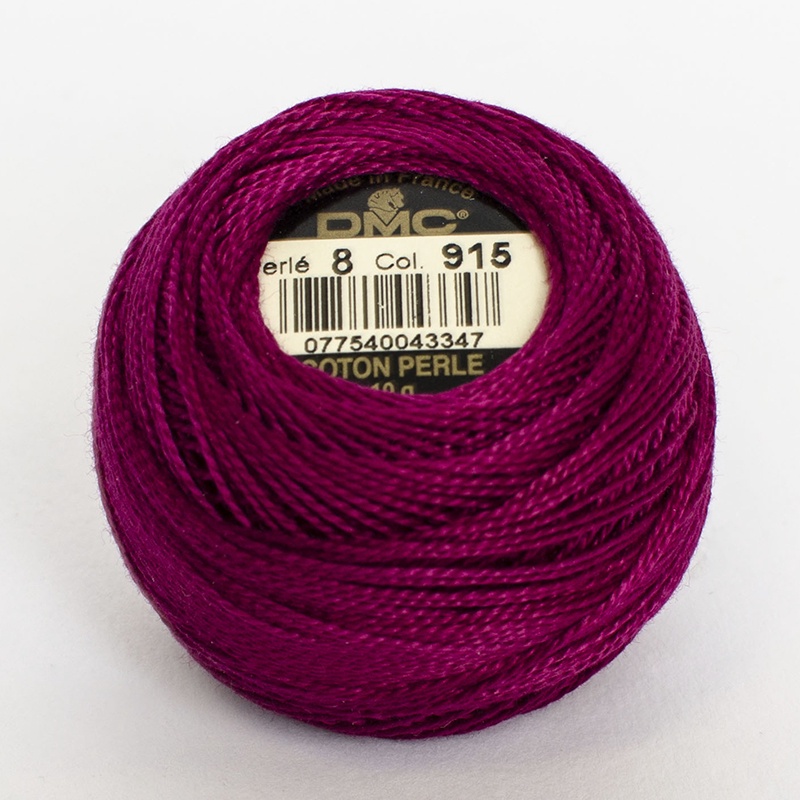 DMC Perle #8 0915 Dark Plum
