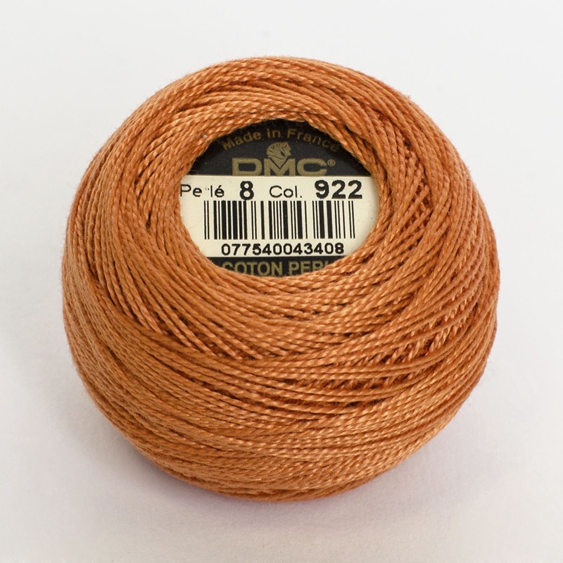 DMC Perle #8 0922 Light Copper