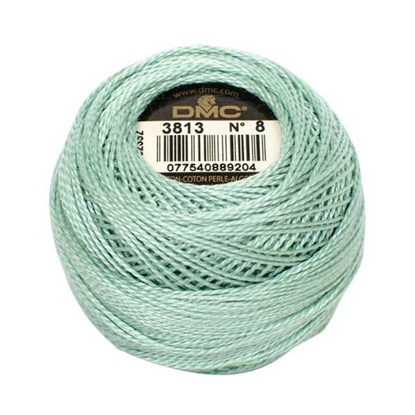 DMC Perle #8 3813 Light Blue Green