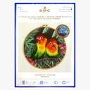 DMC Printed Cross Stitch Love Birds