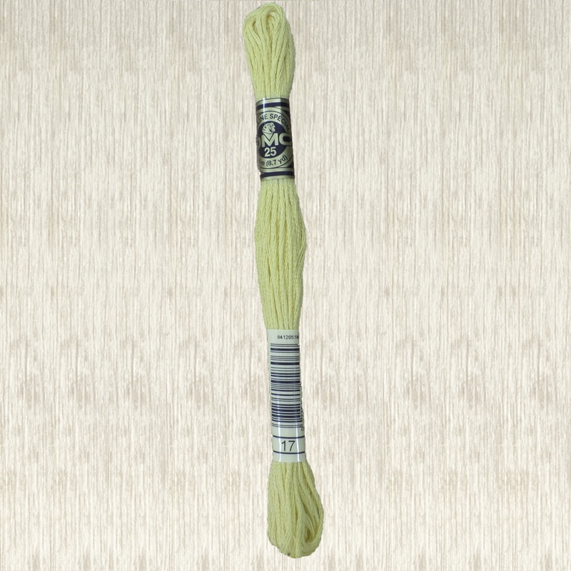 DMC Stranded Cotton 0017 Light Yellow Plum