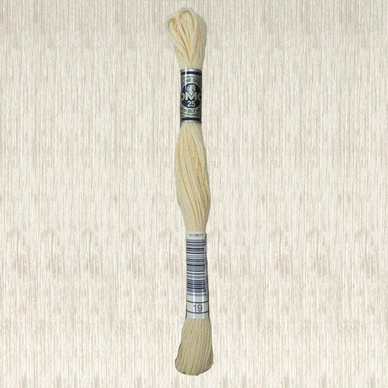 DMC Stranded Cotton 0019 Medium Light Autumn Gold