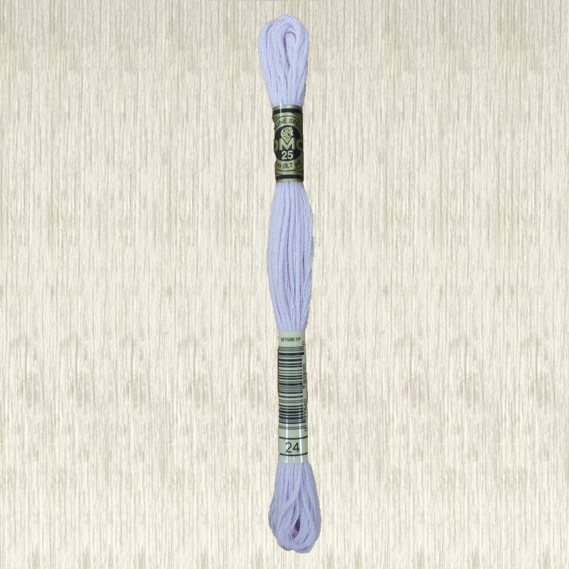 DMC Stranded Cotton 0024 White Lavender