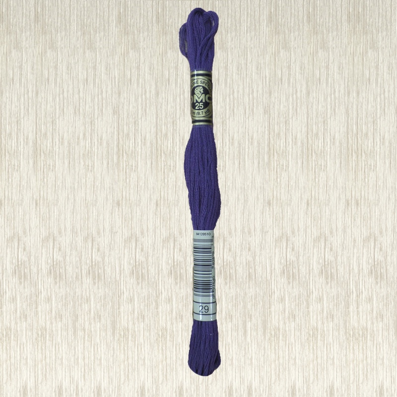 DMC Stranded Cotton 0029 Eggplant