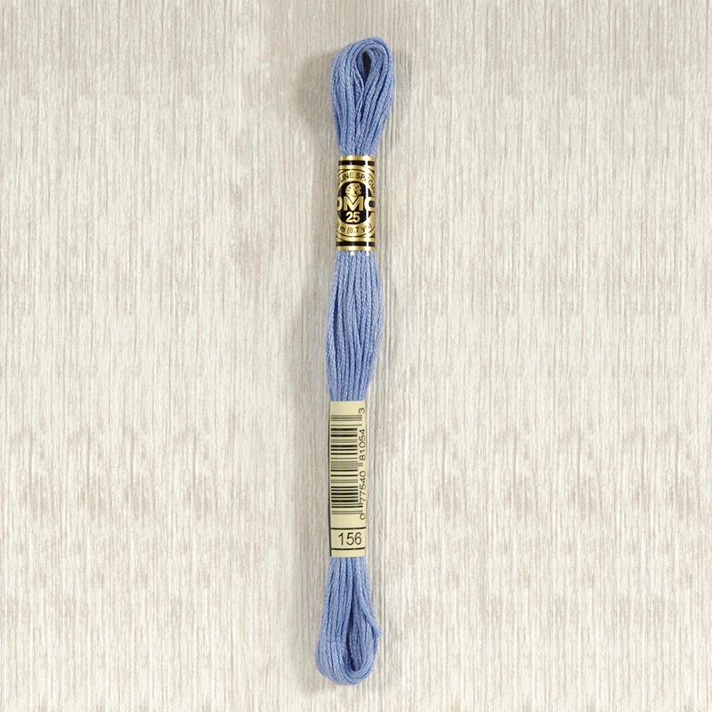 DMC Stranded Cotton 0156 Medium Light Blue Violet