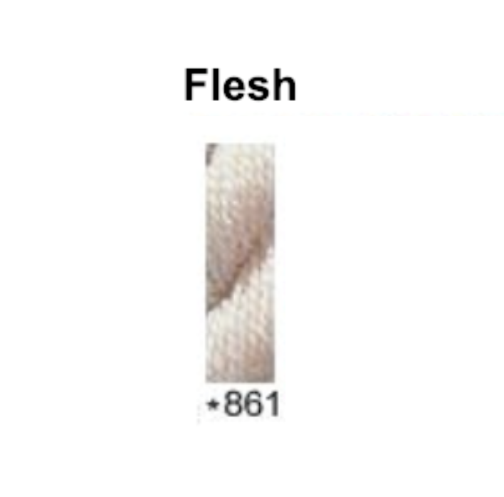 Gumnut Threads Daisies 861 Flesh
