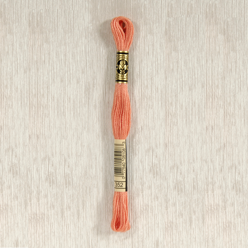 DMC Stranded Cotton 0352 Light Coral