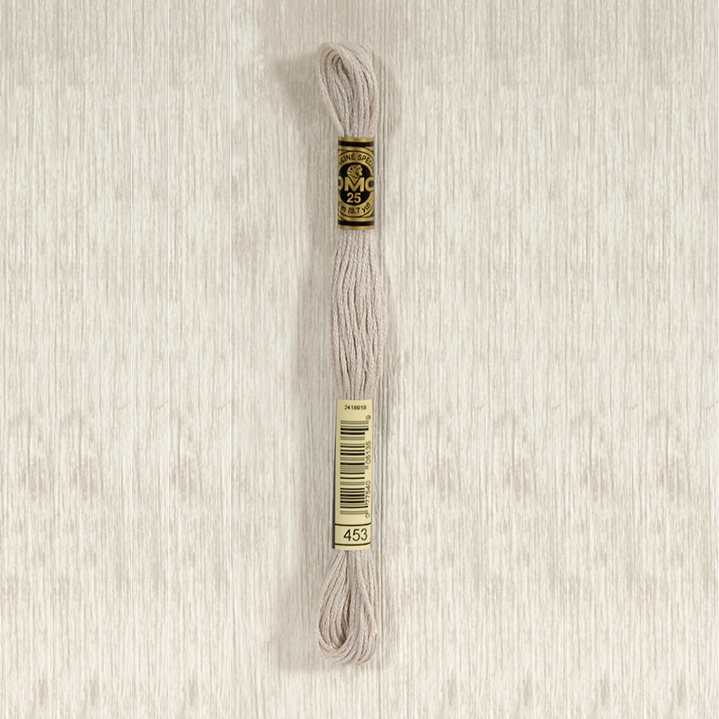 DMC Stranded Cotton 0453 Light Shell Gray