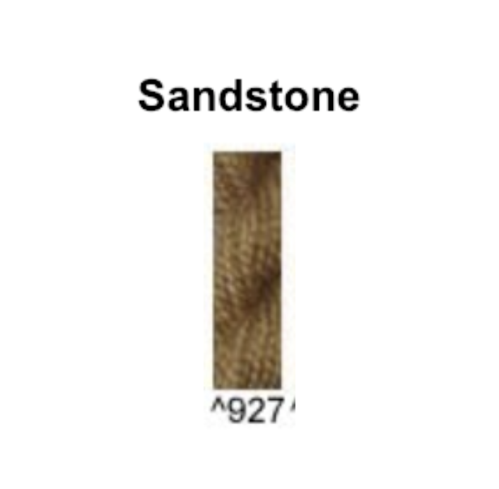 Gumnut Threads Daisies 927 Sandstone