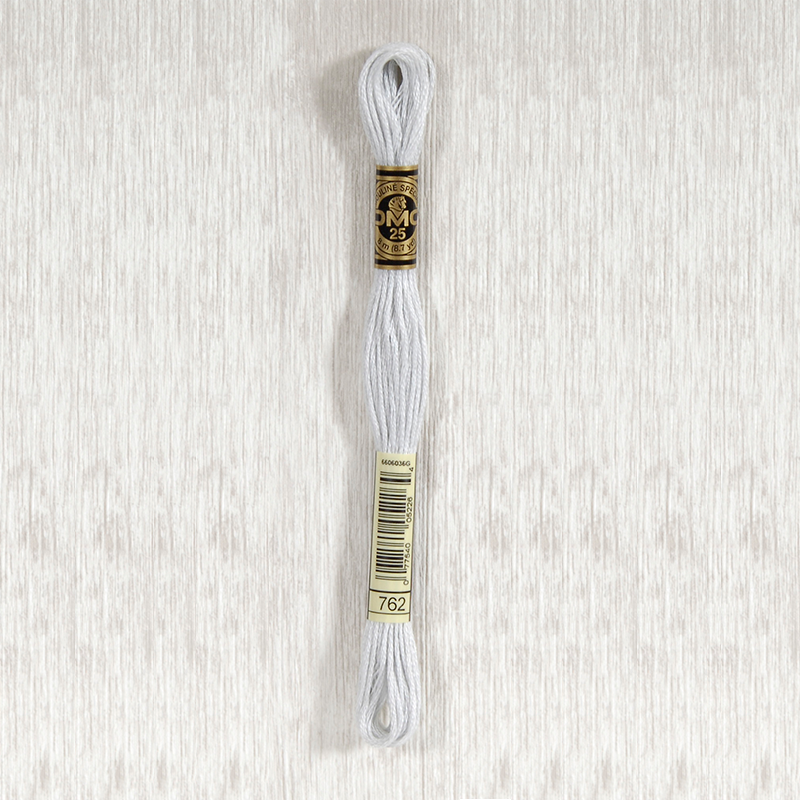 DMC Stranded Cotton 0762 Very Light Pearl Gray