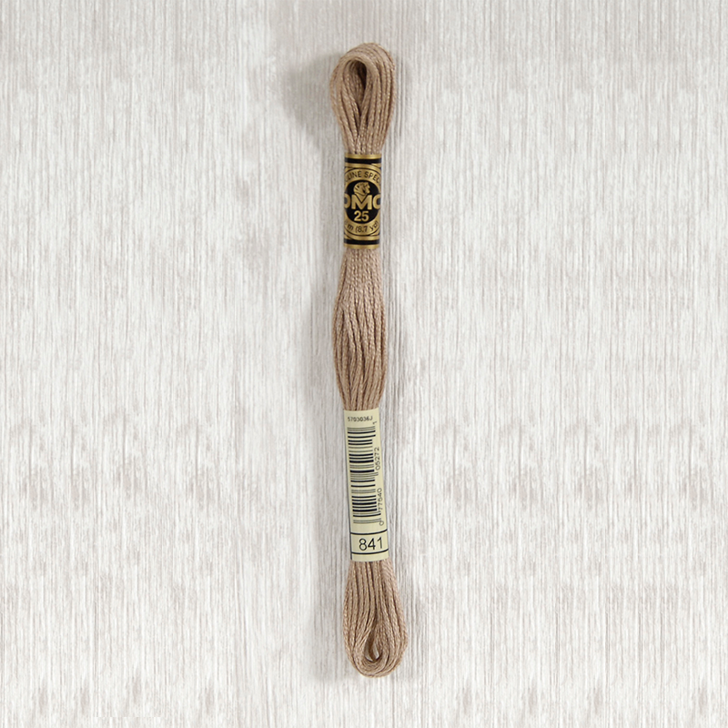 DMC Stranded Cotton 0841 Light Beige Brown