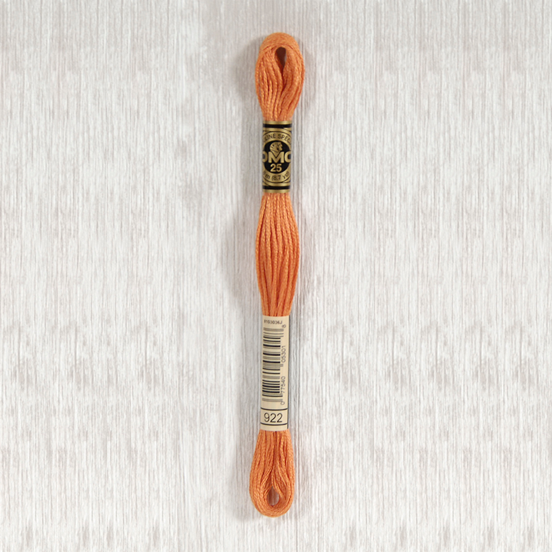 DMC Stranded Cotton 0922 Light Copper