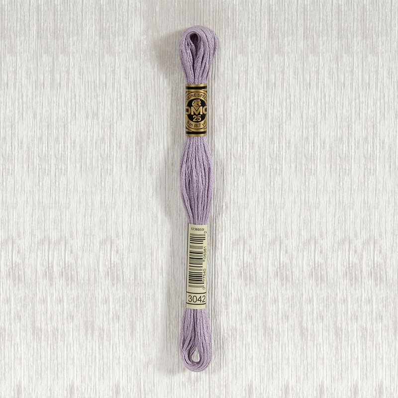 DMC Stranded Cotton 3042 Light Antique Violet