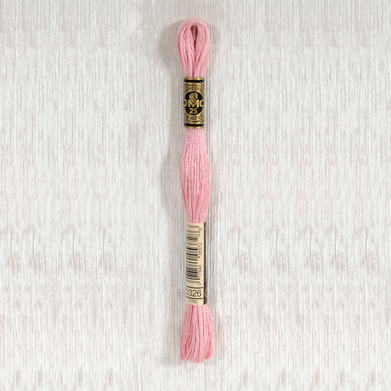 DMC Stranded Cotton 3326 Light Rose
