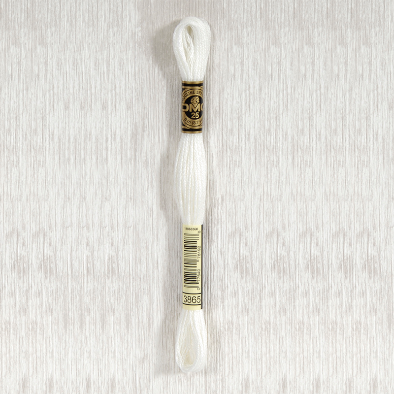 DMC Stranded Cotton 3865 Winter White