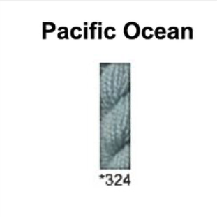 Gumnut Threads Poppies 324 Pacific Ocean