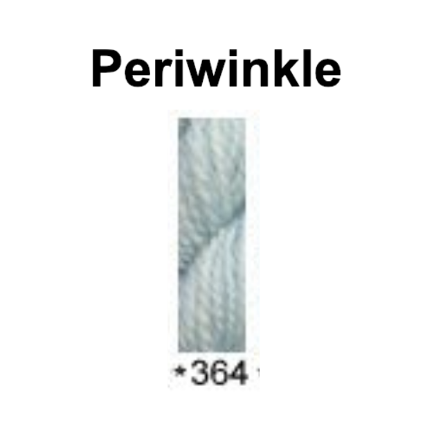 Gumnut Threads Poppies 364 Periwinkle