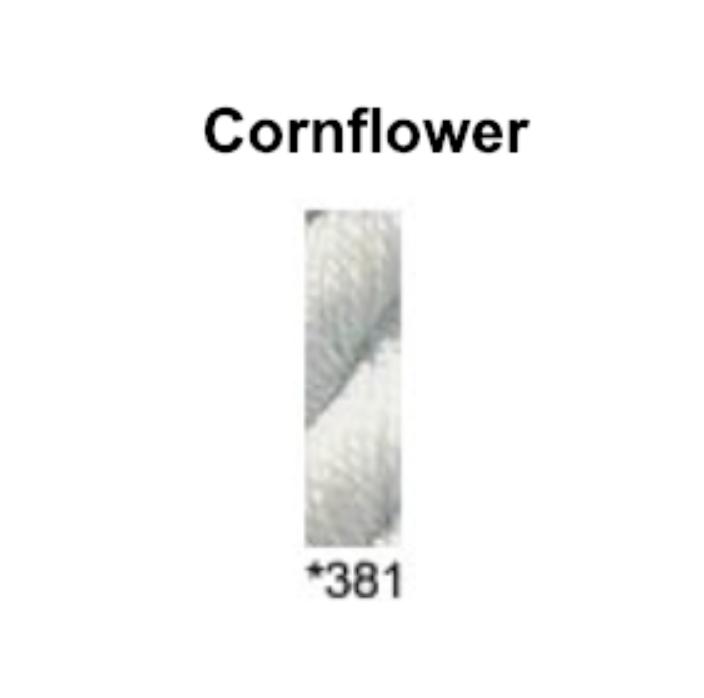 Gumnut Threads Poppies 381 Cornflower