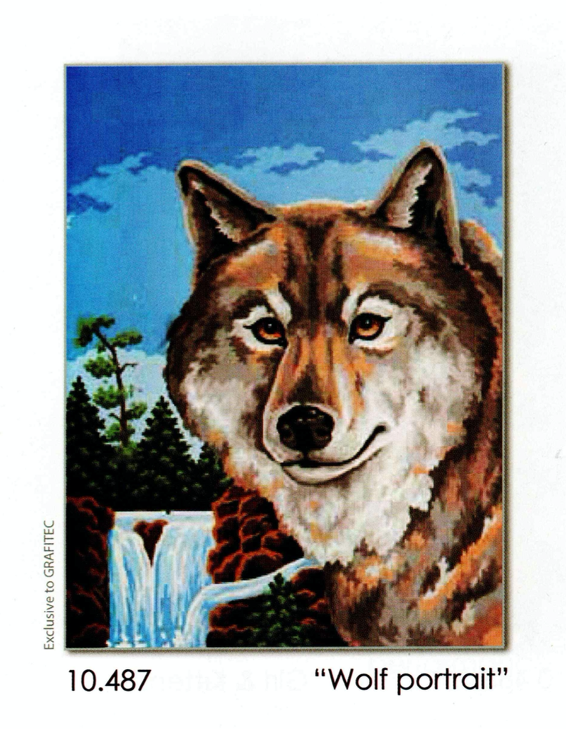 Grafitec 10.487 Wolf Portrait