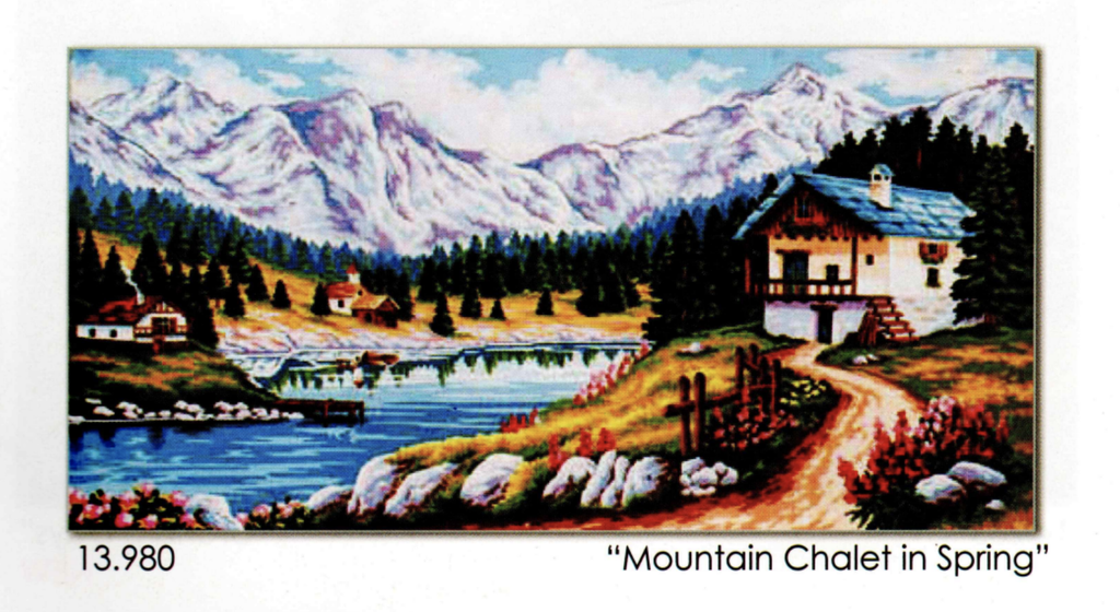 Grafitec 13.980 Mountain Chalet in Spring