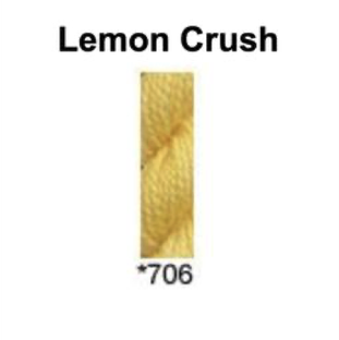 Gumnut Threads Poppies 706 Lemon Crush