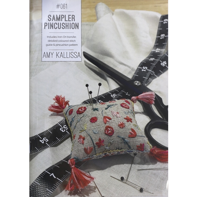 Amy Kallissa #61 Sampler Pincushion