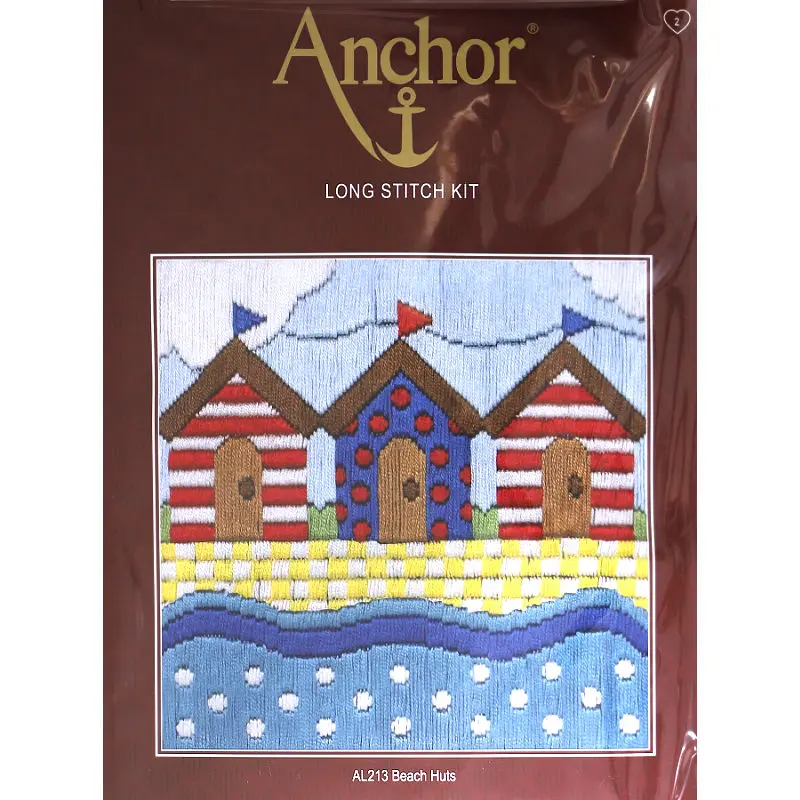Anchor Long Stitch AL213 Beach Huts