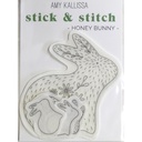 Amy Kallissa Stick & Stitch Honey Bunny