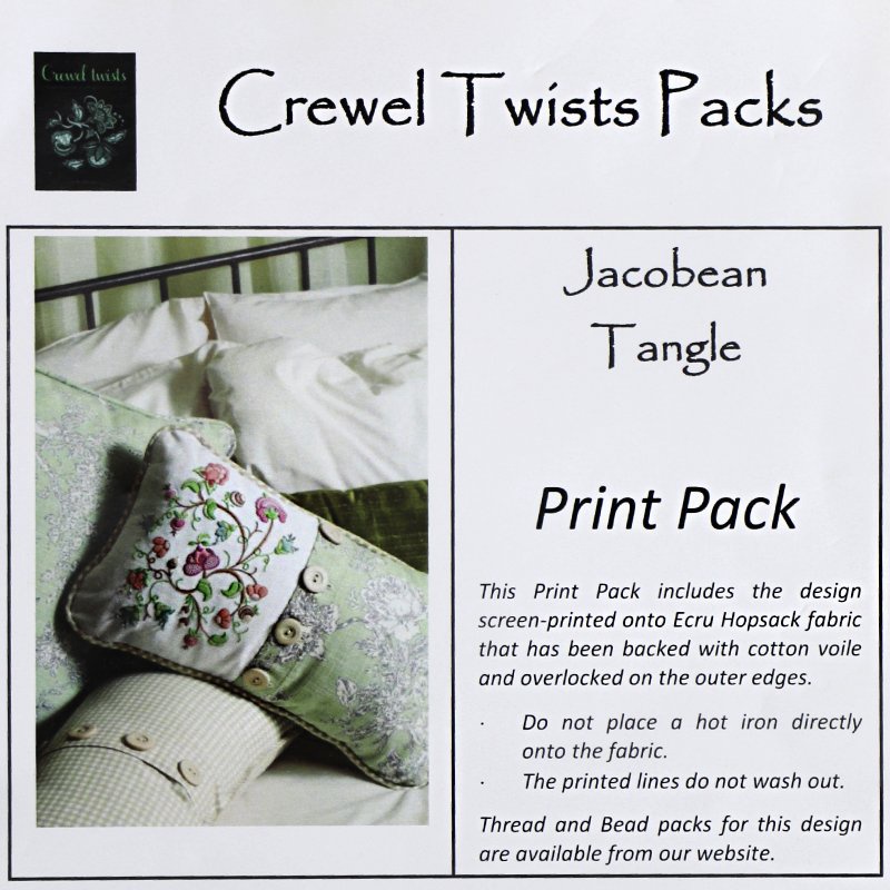 Hazel Blomkamp Jacobean Tangle with Beads