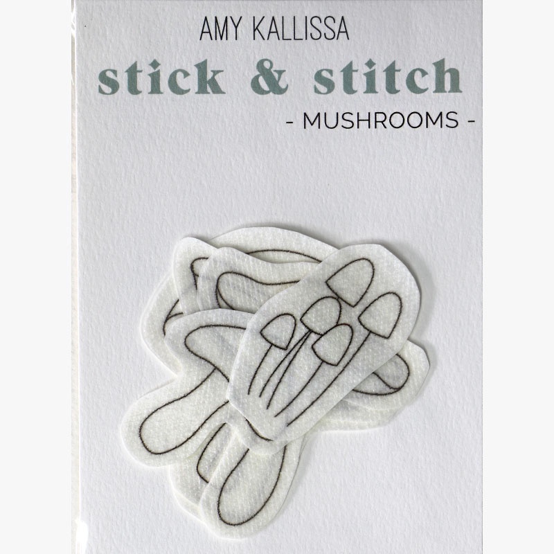 Amy Kallissa Stick & Stitch Mushrooms