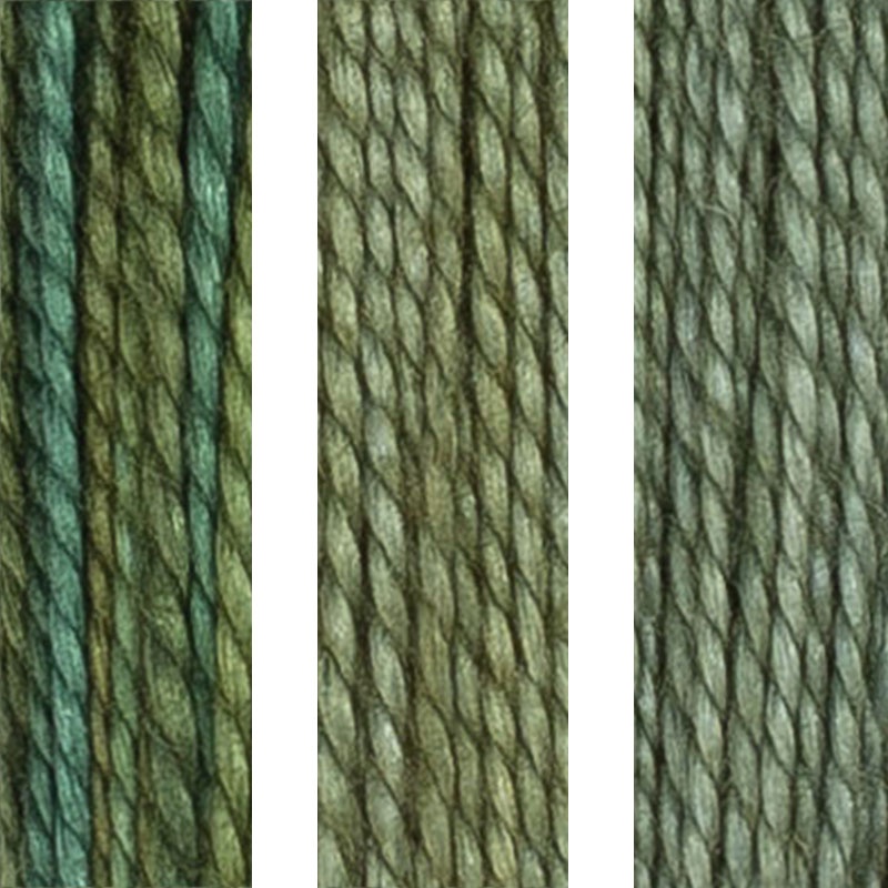 House of Embroidery Perle 12 05 A,B,C Bluegum