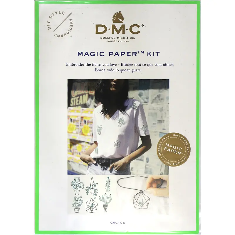 DMC Magic Paper Kit Cactus