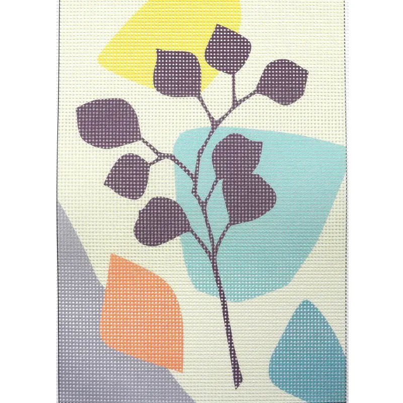 DMC Printed Canvas C2305 Abstract Plant