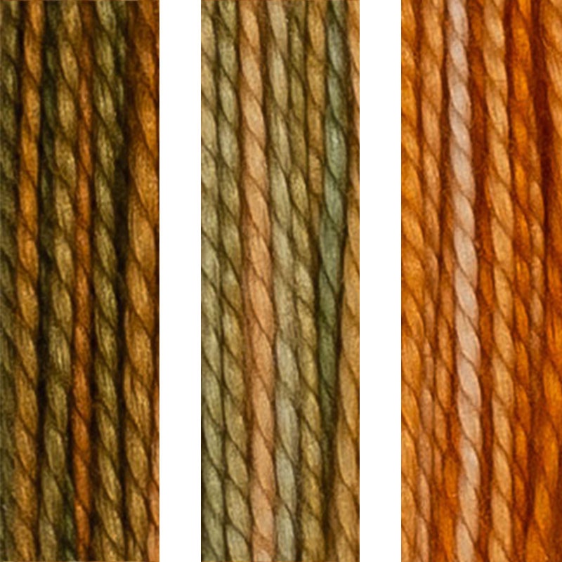 House of Embroidery Perle 12 24 A,B,C Mango