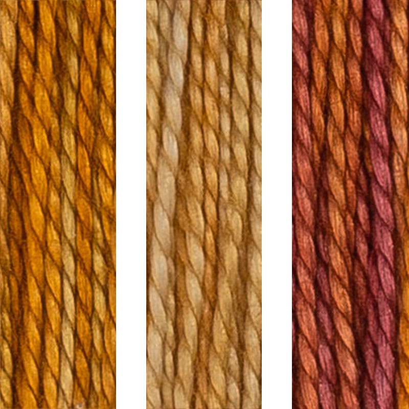 House of Embroidery Perle 12 26 A,B,C Gold