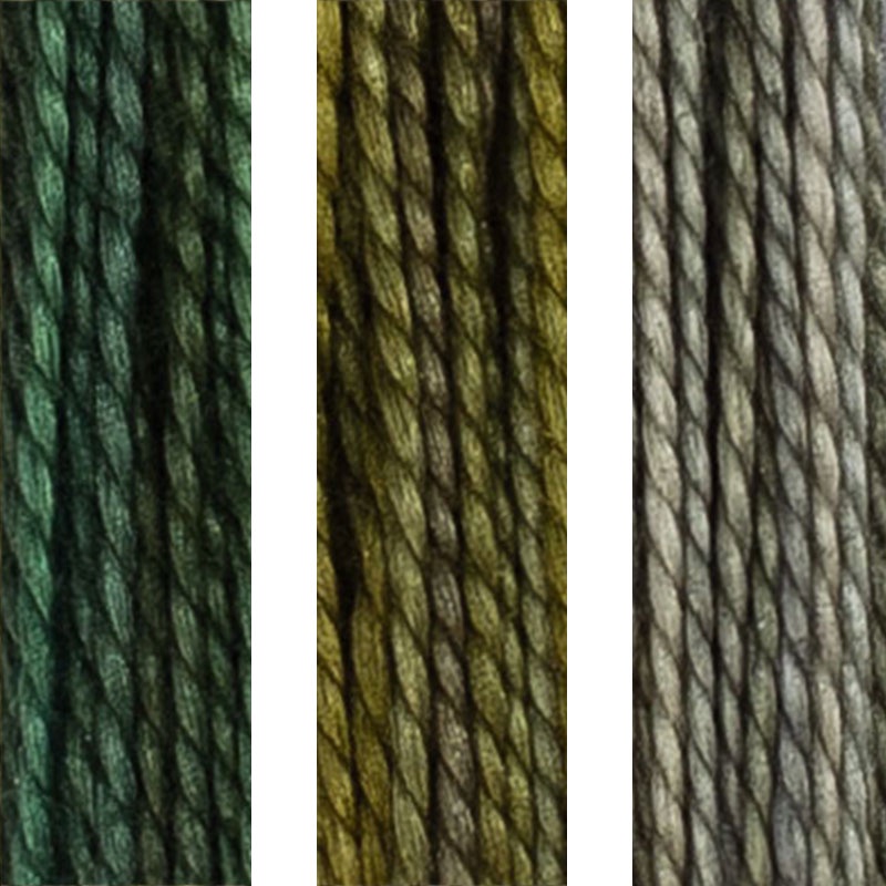 House of Embroidery Perle 12 32 A,B,C Moss