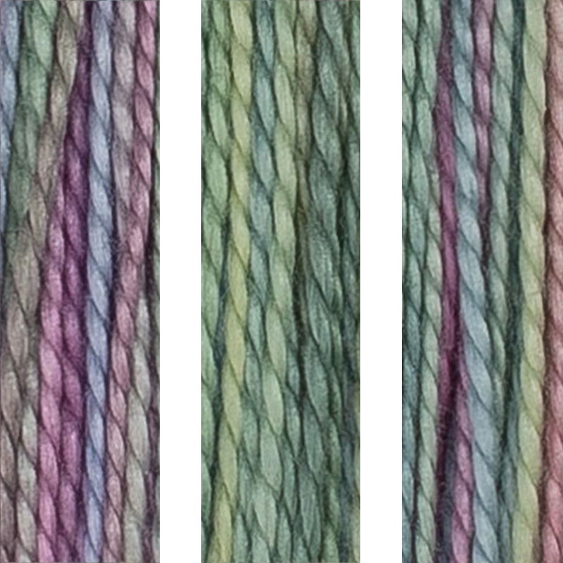 House of Embroidery Perle 12 39 A,B,C Grapes