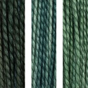 House of Embroidery Perle 12 58 A,B,C Christmas Green