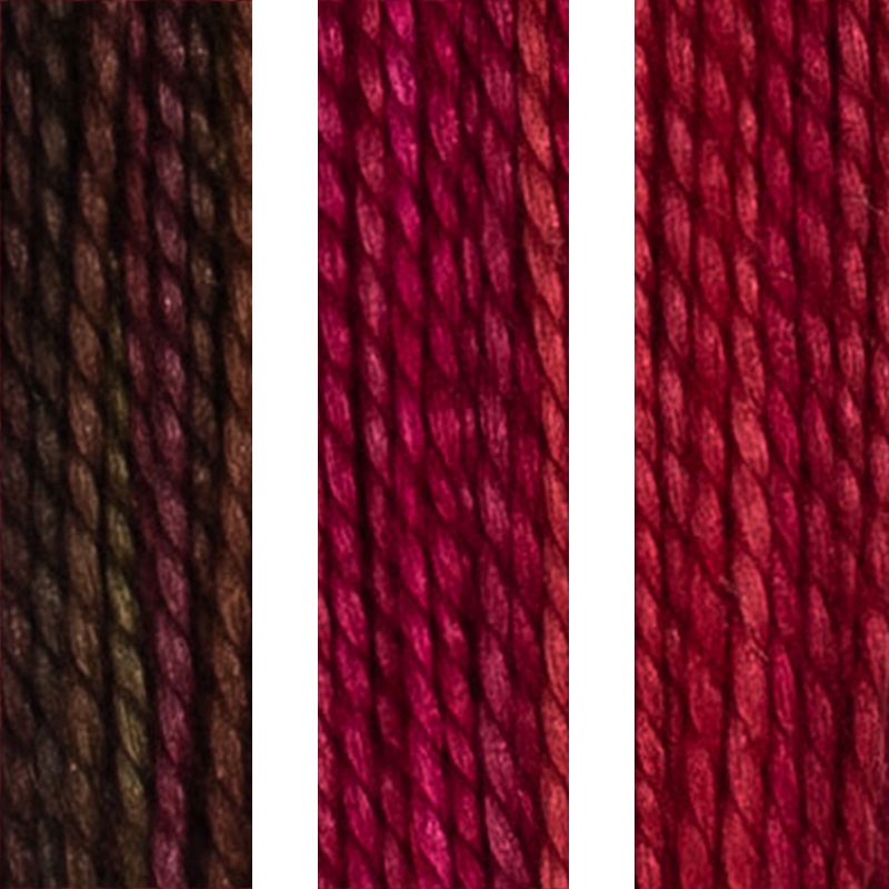 House of Embroidery Perle 12 78 A,B,C Salvia