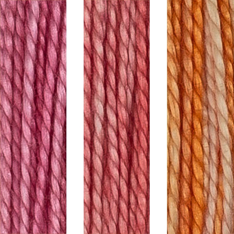 House of Embroidery Perle 12 85 A,B,C Tropicana