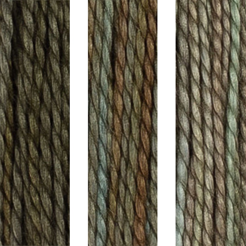 House of Embroidery Perle 12 92 A,B,C Herbs