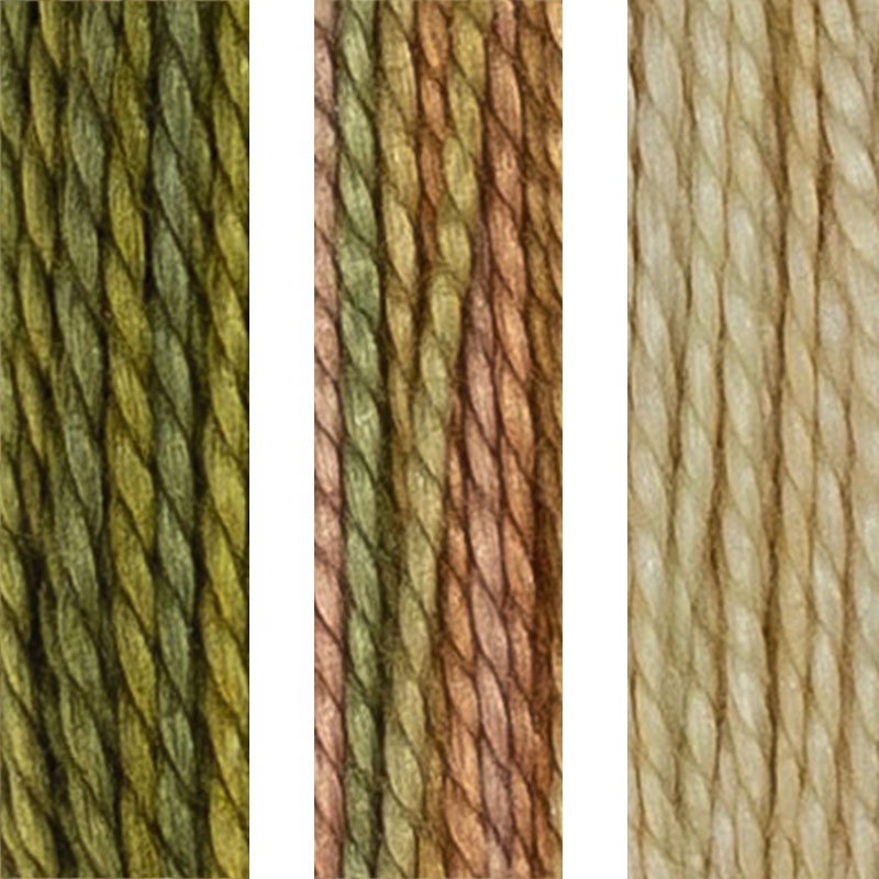 House of Embroidery Perle 8 08 A,B,C Bush