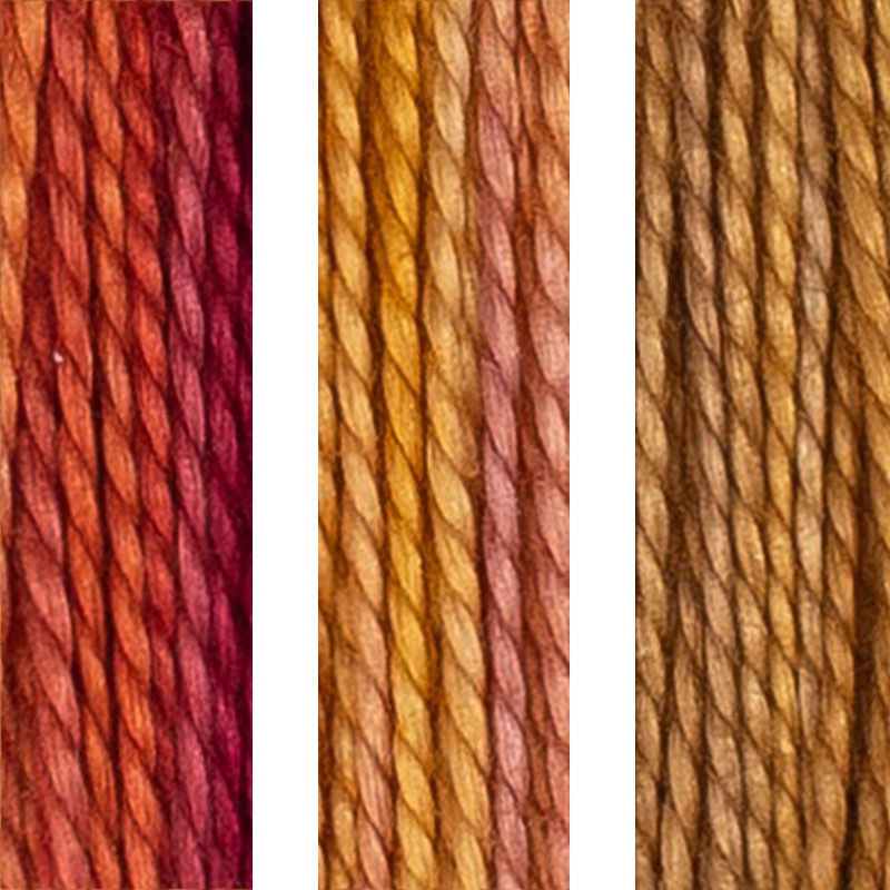 House of Embroidery Perle 8 13 A,B,C Autumn